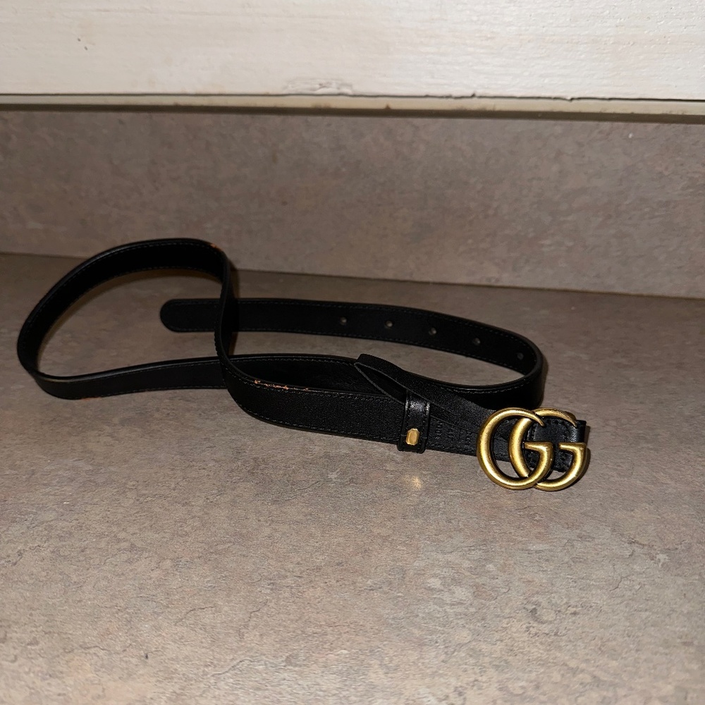 Double G Gucci belt